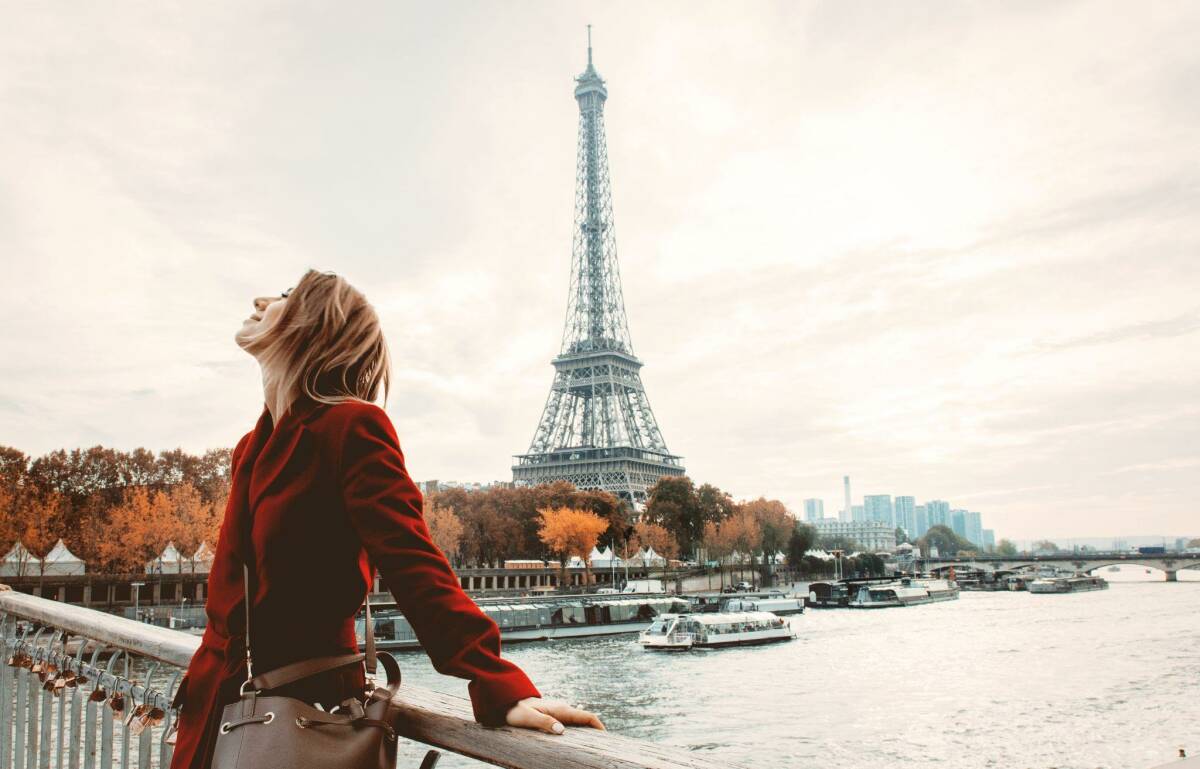 View of Paris. France is a Schengen Visa State.